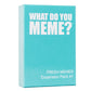 What Do You Meme? Fresh Memes #1 Expansion Pack Designed To Be Added To Core Game
