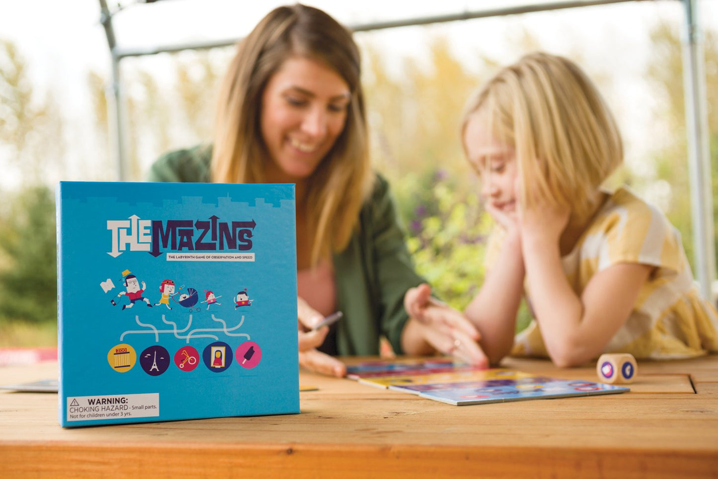 Helvetiq The Mazins Board Game, Multi: Board Game, Ages 8+, 12 Players