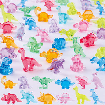 Diydec 120Pcs Mini Dinosaur Figurines 12 Styles Tiny Resin Animals To Hide,Small Plastic Dinosaurs For Vase Fillers Micro Dollho