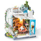 Robotime Doras Loft DIY Miniature Dollhouse Kit