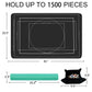 Jigsaw Puzzle Mat Roll Up 39.8X25.5 In 1500 1000 Pieces Puzzel Mats