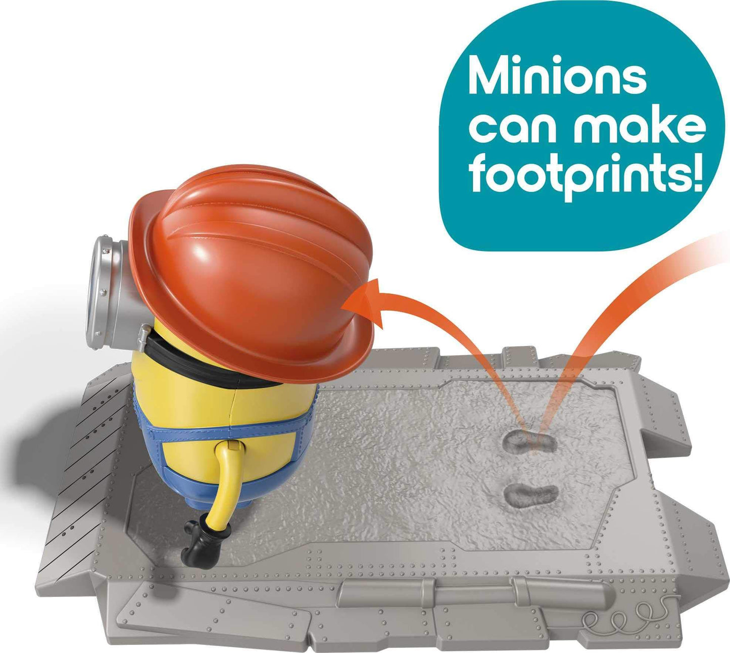Minions: The Rise Of Gru Movie Moments Mixed Up Minions: Approx 4-In Action Figure Interactive Toy With Articulation & Movie Scene Construction Accessories Minion Fans