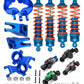 Alloy RC Shocks,Caster Block,Steering Blocks,Rear Stub Axle Carriers Upgrades for 1/10 Arrma Granite/Senton 4x4 3S Blx & Mega 55