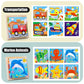 Cube Puzzle With Storage Tray,Toddler Kids Puzzles Ages 3 4 5 6,Educational Learning Montessori Toys For 3 4 5 Year Old,Puzzles