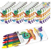 ArtCreativity Crayons Bulk Set - 150 Crayon Packs - 6 Crayons in Each Pack - 900 Total - Crayons for Kids in Red, Orange, Yellow
