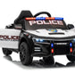 Police Car Ride on Electric Car for Kids, Battery Powered Rideon Toys Cop Cars with Remote Control, Emergency Alert Tones, Flas