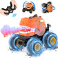 Dinosaur Remote Control Car - RC Car Toys for 4 5 6 7 8 Year Old Boys, 2.4Ghz RC Drift Monster Truck, 360Rotating Stunt Car with
