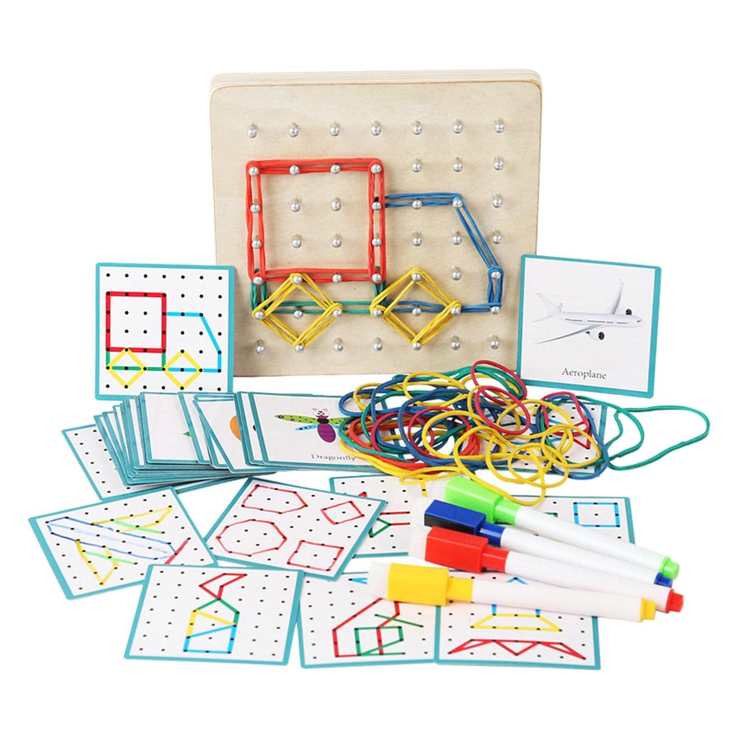 Ilsmysutra Mathematical Manipulative Material Array Block Rubber For Game|Toys For Baby|Developmental Baby Toys