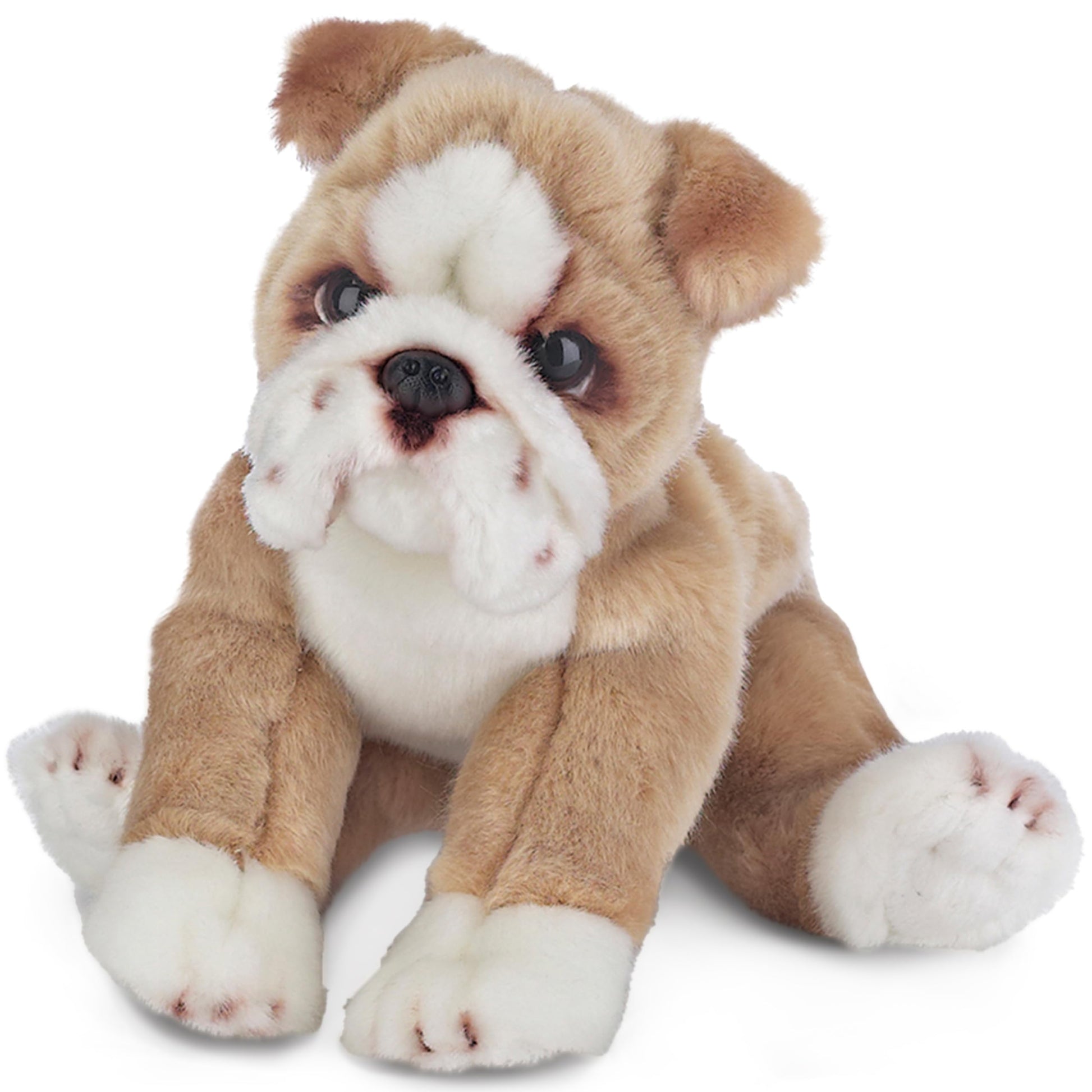 Bearington Tug The English Bulldog Plush  13 Inch Dog Stuffed Animal - Bulldog Stuffed Animal - Dog Plush Toys for Kids
