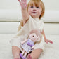 GAGAKU Soft Plush Baby Doll for Girls (12 ) - My First Baby Doll Gift for Girls  Toddlers & Infants  Machine Washable Rag Doll Toy - Purple Skirt Girl