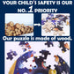 Iplay, Ilearn Floor Puzzles For Kids Ages 3-6, Jigsaw Puzzle For Kids Ages 4-8, Toddler Large Wooden Learning Toy, Educational Round Planets, Solar System Birthday Gift For 5-7 Year Old Boy Girl Child