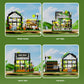 LEGPS YYDS Flower House Building Set, 680pcs Plastic Toy, LED, Black, Model MY133, Ideal Valentine Gift for Girls 8-12 Years