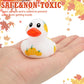 Libima 24 Pcs 2 Inch Fall Mini Rubber Ducks Thanksgiving Rubber Duckies With Pumpkin Leaf Turkey Printed Fall Theme Rubber Ducks