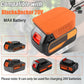 URUN 2 Pack Power Wheel Adapter for Black+Decker 20V MAX Lithium Battery with Fuse&Switch,Secure Battery Adapter with 14 Gauge W