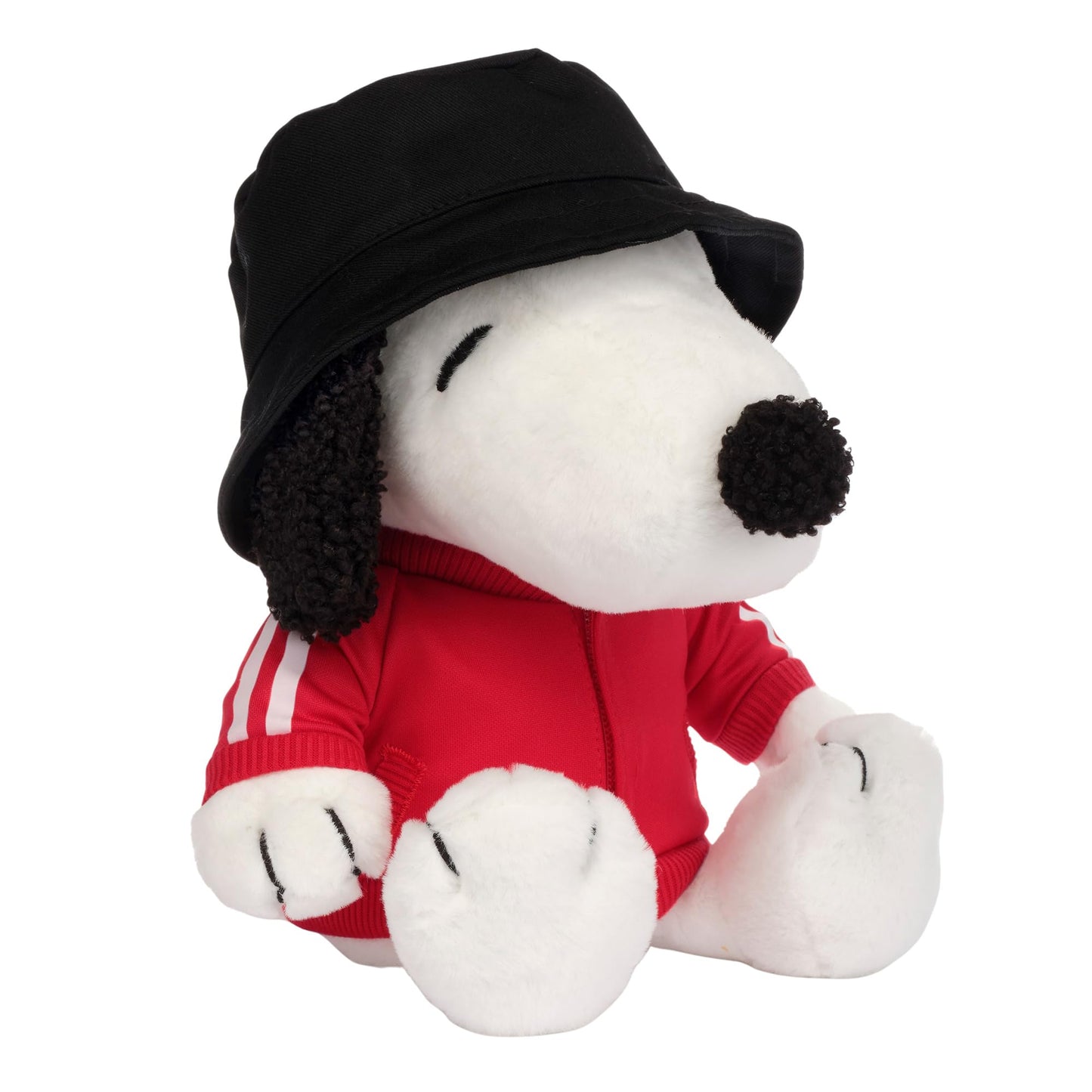 Lambs & Ivy Hip Hop Snoopy Plush Dog Stuffed Animal Toy with Hat & Track Jacket