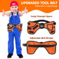 Kids Tool Set- 48PCS Toddler Tool Set Toys with Electronic Toy Drill, Tool Bag&Tool Belt&Tape Measure, Pretend Play Kids Constru
