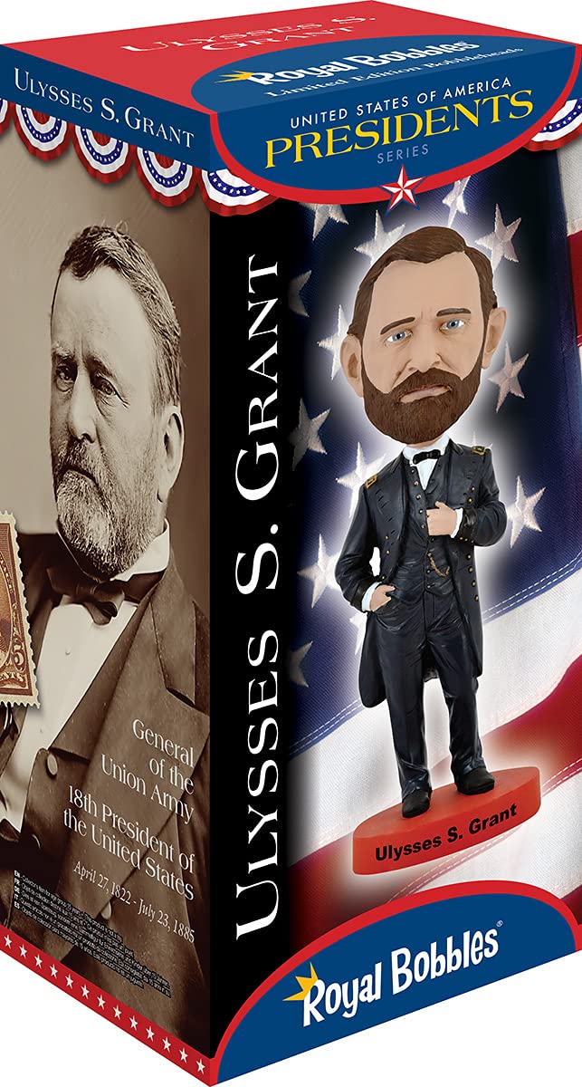 Royal Bobbles Ulysses S. Grant Collectible Bobblehead Statue
