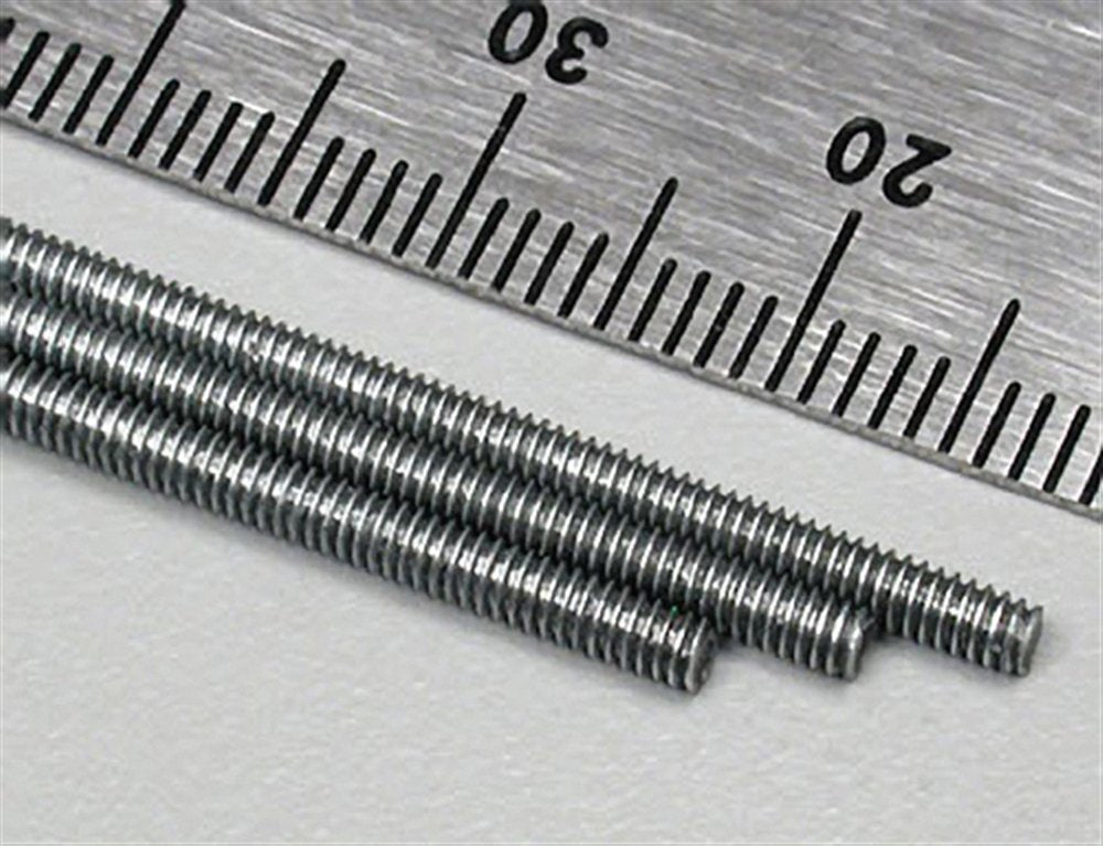 Sullivan Products 2-56 All Threaded Rods 12 3 SUL500 Hardware & Linkages Airplane