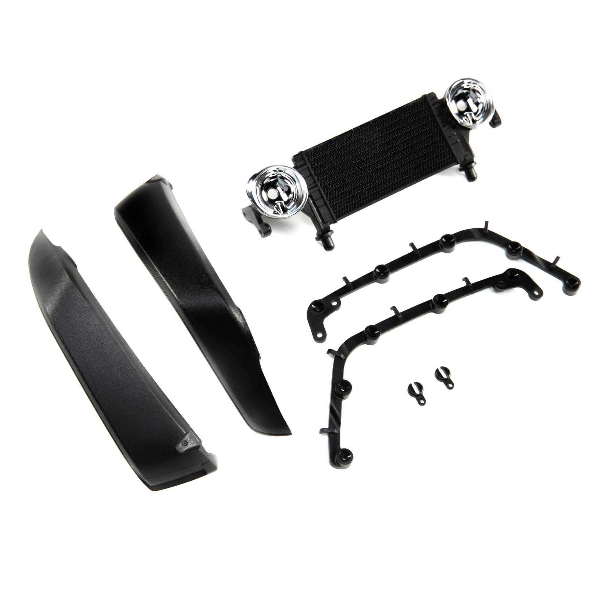 Axial Radiator & Front Fenders Jeep Jlu Scx10Iii Axi230020 Elec Car/Truck Replacement Parts