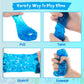 2pcs Roll-up Inflatable Confidence Building Arm Bands, Pool Float Arm Rings - Ideal for Swimming Trainers & Starters (Yellow)