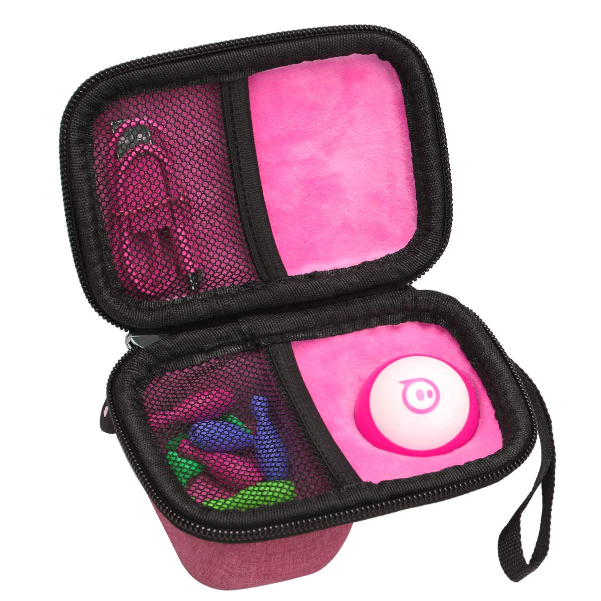 Aproca Hard Carry Travel Case for Sphero Mini/Mini Soccer App-Enabled Robot (Pink)