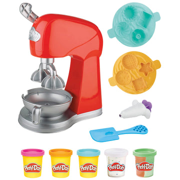 Play-Doh Kitchen Creations Magical Mixer Playset, Toy Mixer With Play Kitchen Accessories, Arts And Crafts For Kids 3 Years And Up