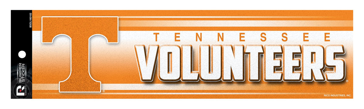 Rico Industries NCAA Tennessee Volunteers Bling Bumper Sticker