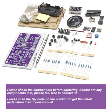 Fm Radio Kit Soldering Practice Kit Diy Electronic Kits Radio Diy Kit Digital Diy Soldering Project Kit Isolderstore