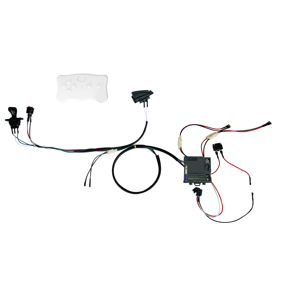 Kids Ride On Car 6 Volt DIY Modified Harness Complete Set of Remote Control Circuit Borad Wires Switch, Children Electric Ride O