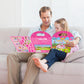 iGetooy Reusable Sticker Books for Toddlers, PVC Fairy Tale Stickers, Travel Toys, Ideal for Ages 1-4, Model KT003-8