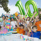 Number Balloon 1 Balloon 40 Inch Light Green Wild One Giant Balloons, Baby Girl Boy 1St Dinosaur Birthday Decorations, 1 10 11 1