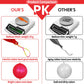 Leezzizz 41Pcs Punch Balloons, Thickened Neon Punching Balloon Heavy Duty With Rubber Band Handle Birthday Party Favors For Kids