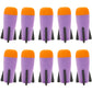 BOROLA 10 Pcs Missile Filled Foam Rocket Launcher  Compatible for Nerf N-Strike advanced Series(Purple)