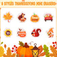 CCINEE 120Pcs Thanksgiving Mini Erasers for Kids, Fall Holiday Erasers Bulk for Desk Pets Classroom Rewards 3D Maple Pumpkins Su