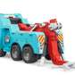 Bruder Mack Granite Heavy Rescue Wrecker Tow Truck with Light & Sound, 26.5" Blue, Plastic, Model 02831