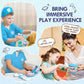 Lehoo Castle Doctor Kit for Toddlers 3-5, Kids Dentist Play Set, Toys for 3 4+ Year Old Girls, Pretend Play for Toddlers 2-4, Ki