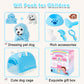 Dog Toys For Kids Girls, Walking And Barking Electronic Interactive Plush Puppy Toy Set And Pet Care Toy Set Accessories, Preten