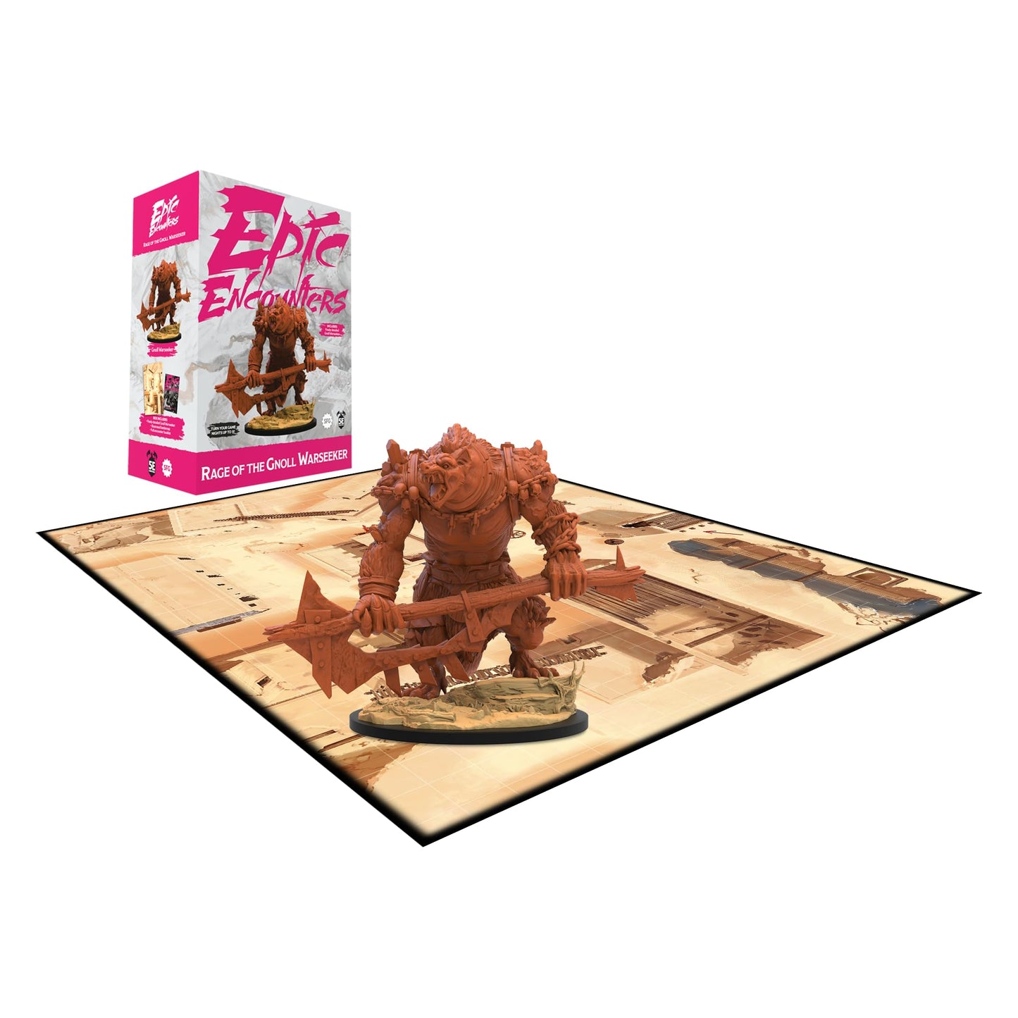 Steamforged Games Epic Encounters: Rage Of The Gnoll Warseeker