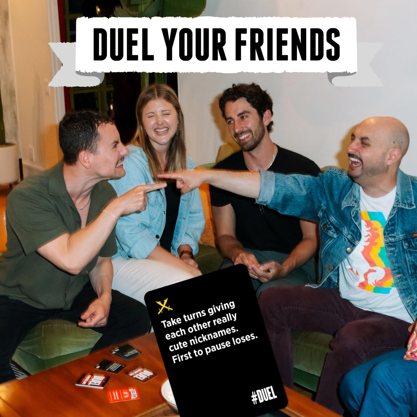Duel: A Drinking Game [Duel Your Friends & Complete Challenges | Funny Party Card Game for mature-themeds | Great for Pregames  Parties  21st Birthday Gifts  Bachelorettes  College and Big Groups]