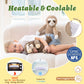MorisMos Sloth Stuffed Animals Duo - 12" Brown Plush, Freezable & Microwavable, Perfect for Kids & Gifts
