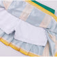 Grajtcin Girls Cheerleader Costume Kids Cheer Uniform Cheerleading Outfit Halloween Fancy Dress For 6-7 Years Hair Bow(130, Gree