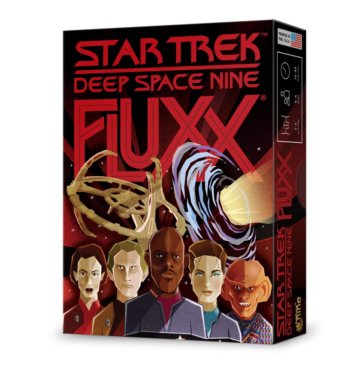 Looney Labs Star Trek Fluxx: Deep Space Nine Card Game - Join The Crew in a Dynamic Game