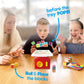 Roo Games Kaboom Blocks - Fast-Paced Matching And Building Game - For Ages 7+ - Board Game For Kids - Match And Build The Patter