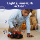 PREXTEX Bump & Go Bubble Blowing Farm Tractor Toy Truck with Lights & Sounds, Red, Model 1518, Ideal for Toddlers 2-3+ Years Old