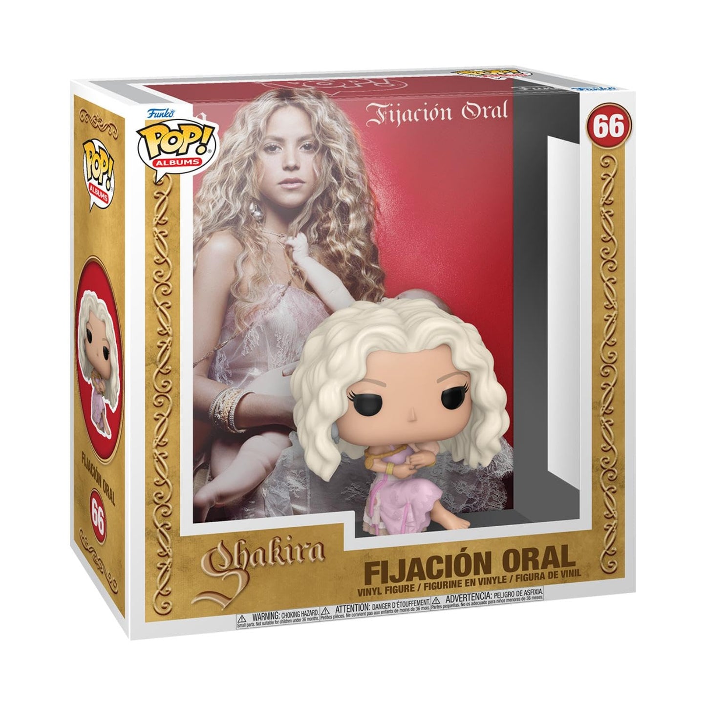 Funko Pop! Albums: Shakira - Oral Fixation Vol. 1 - Music - Collectable Vinyl Figure - Gift Idea - Official Merchandise - For Kids & Adults - Music Fans - Model Figure For Collectors And Display