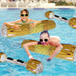 2 Sets Pool Floats For Kids,Pool Toys, Wood Shape Water Pool Float, Adults Lounger, Inflatable Pool Float For Adults And Kids In