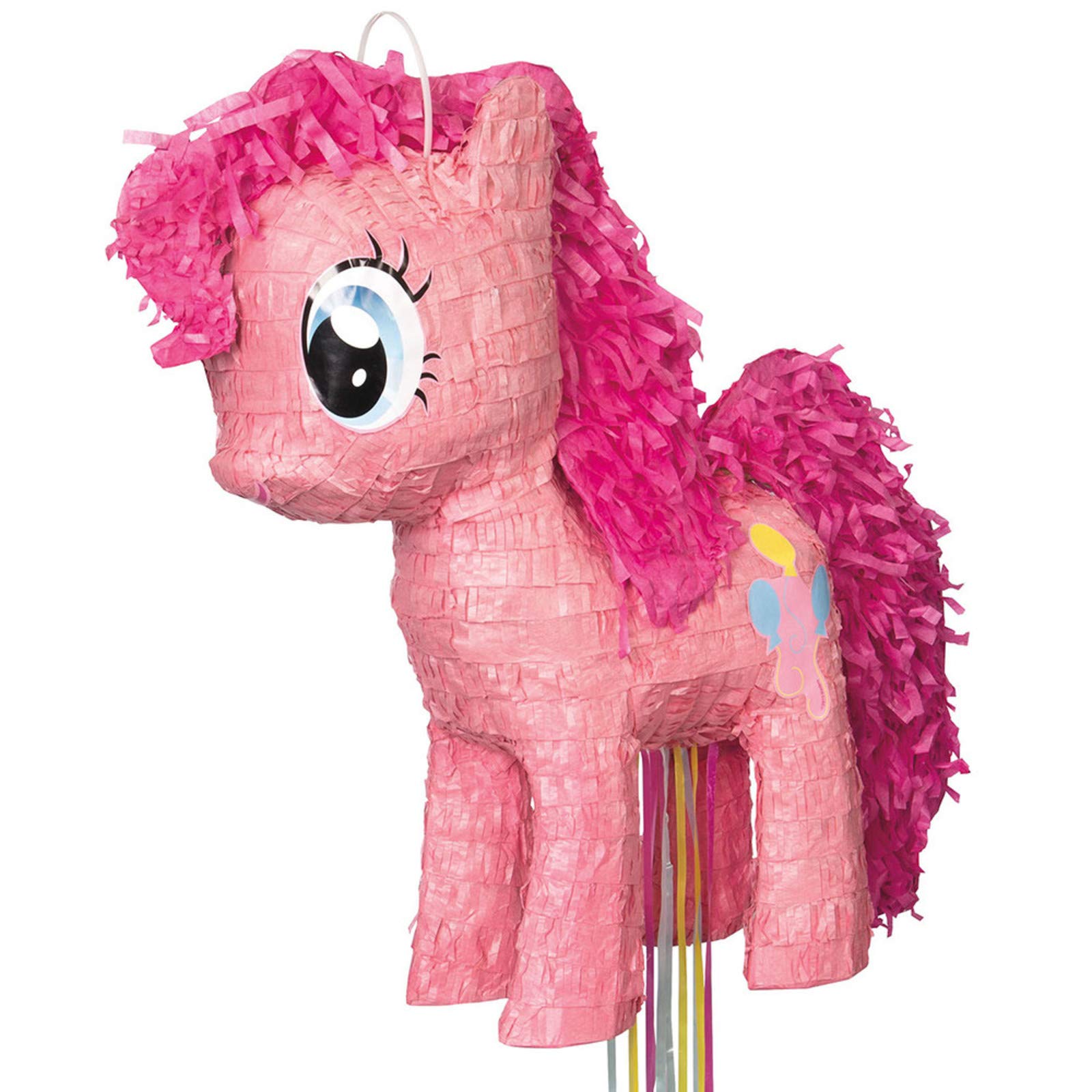 My Little Pony Pinkie Pie Pull String Pinata - 16 x 9.5, 1 Pc