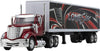 Wheel Master International Lonestar Tractor Trailer Play Toy Truck - Multicolor Metal, Realistic Design with Openable Doors for Kids