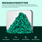 Lcvuuk Ferrite Putty Rocks, Cyan More Than 600 Weak Magnetic Smooth Ferrite Pebbles, Desk Toys And Time-Killer For Adults