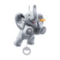 Steiff Ellie Elephant Musical Pull Toy 10 Inch Light Grey, Peaceful Lullaby, Plush Elefant, Cuddly Soft Plush, Machine Washable